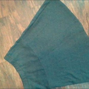 Skirt charcoal gray modest tznius